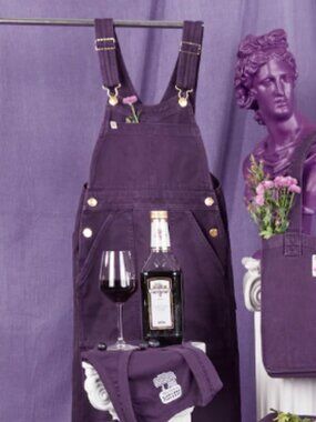 Big Bud Press - Nebula Purple Overalls